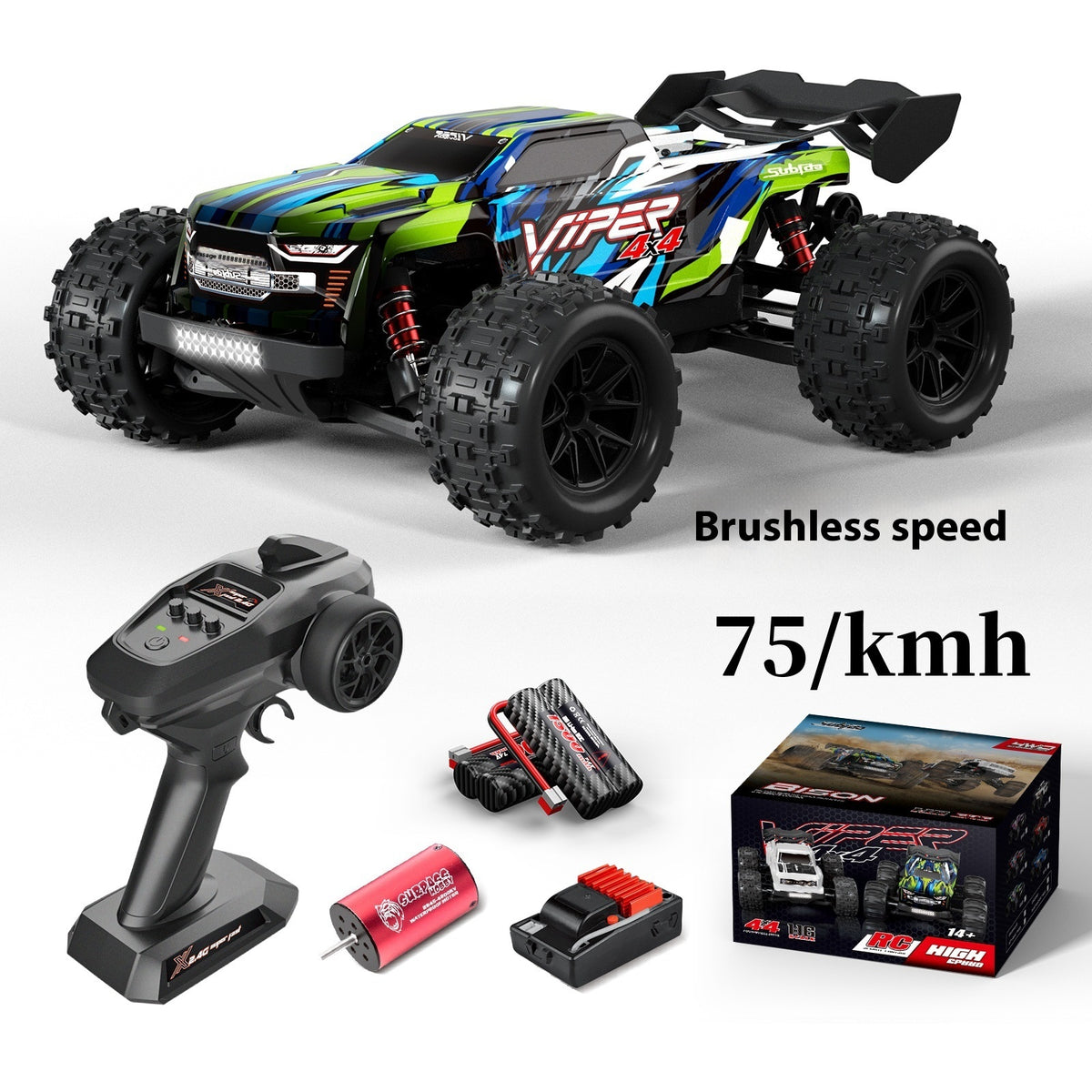 Brushless Rc Remote Control Car Four-wheel Drive High-speed Drift Off-road Racing Toy