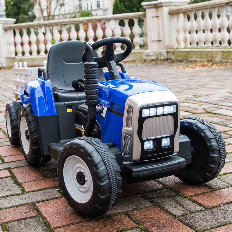 Children's Tractor Electric Car Four-wheel Car Toy