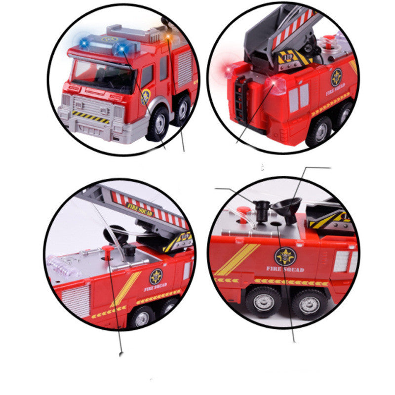 Water Sprayable Electric Universal Sound Light Fire Sprinkler Toys