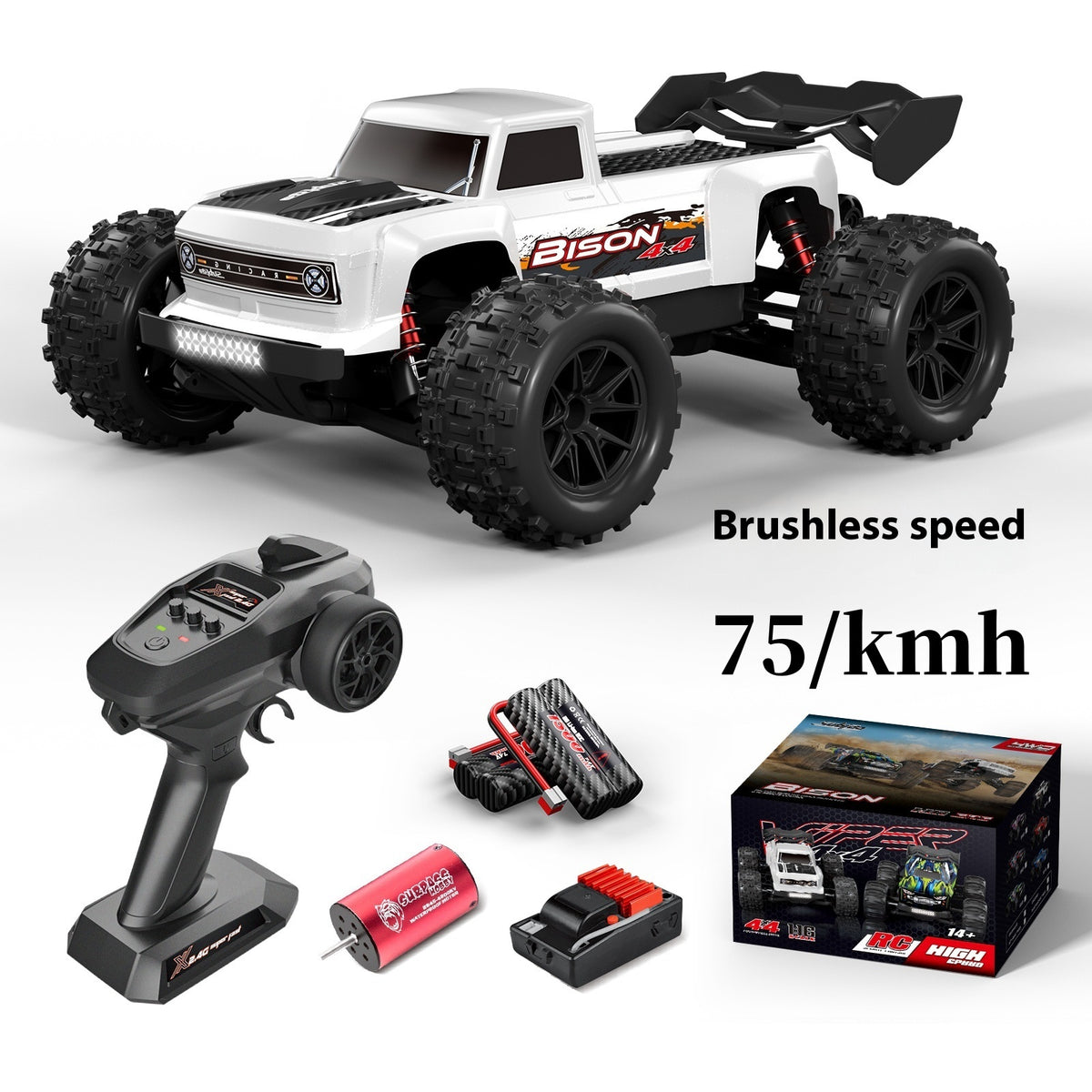 Brushless Rc Remote Control Car Four-wheel Drive High-speed Drift Off-road Racing Toy