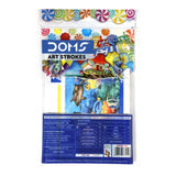 Doms art strokes Kit | Perfect Value Pack | Kit For School Essentials | Gifting Range For Kids | Combination of 8 Stationery Items | mrp ₹:149 | Sam's Toy Ahmedabad