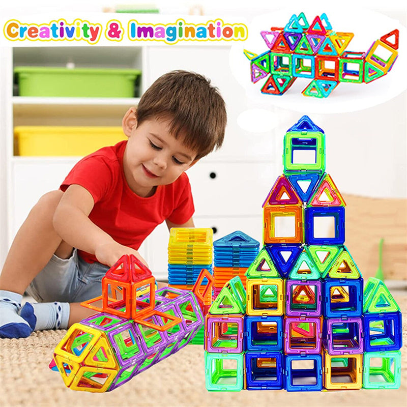 Sam's Toy World Building Blocks DIY Magnets Toys For Kids Designer Construction Set Gifts For Children Toys