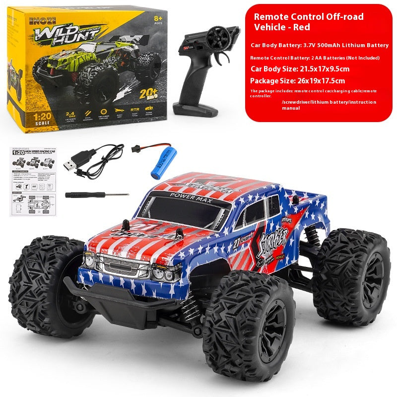 Four-wheel Drive Full-scale Remote Control High-speed Car Toy Big Foot Off-road Remote Control Car