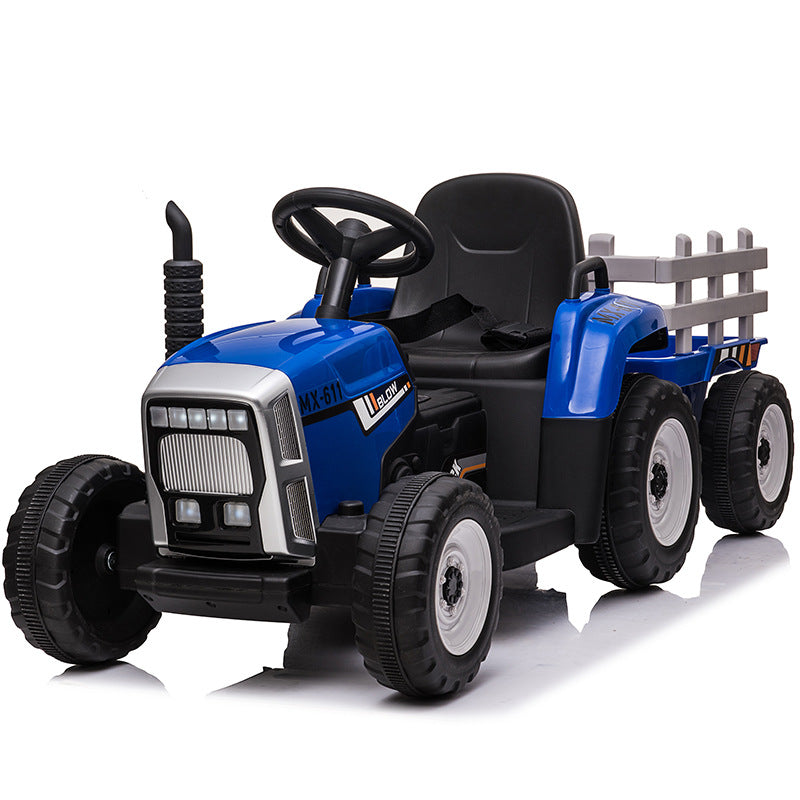 Children's Tractor Electric Car Four-wheel Car Toy