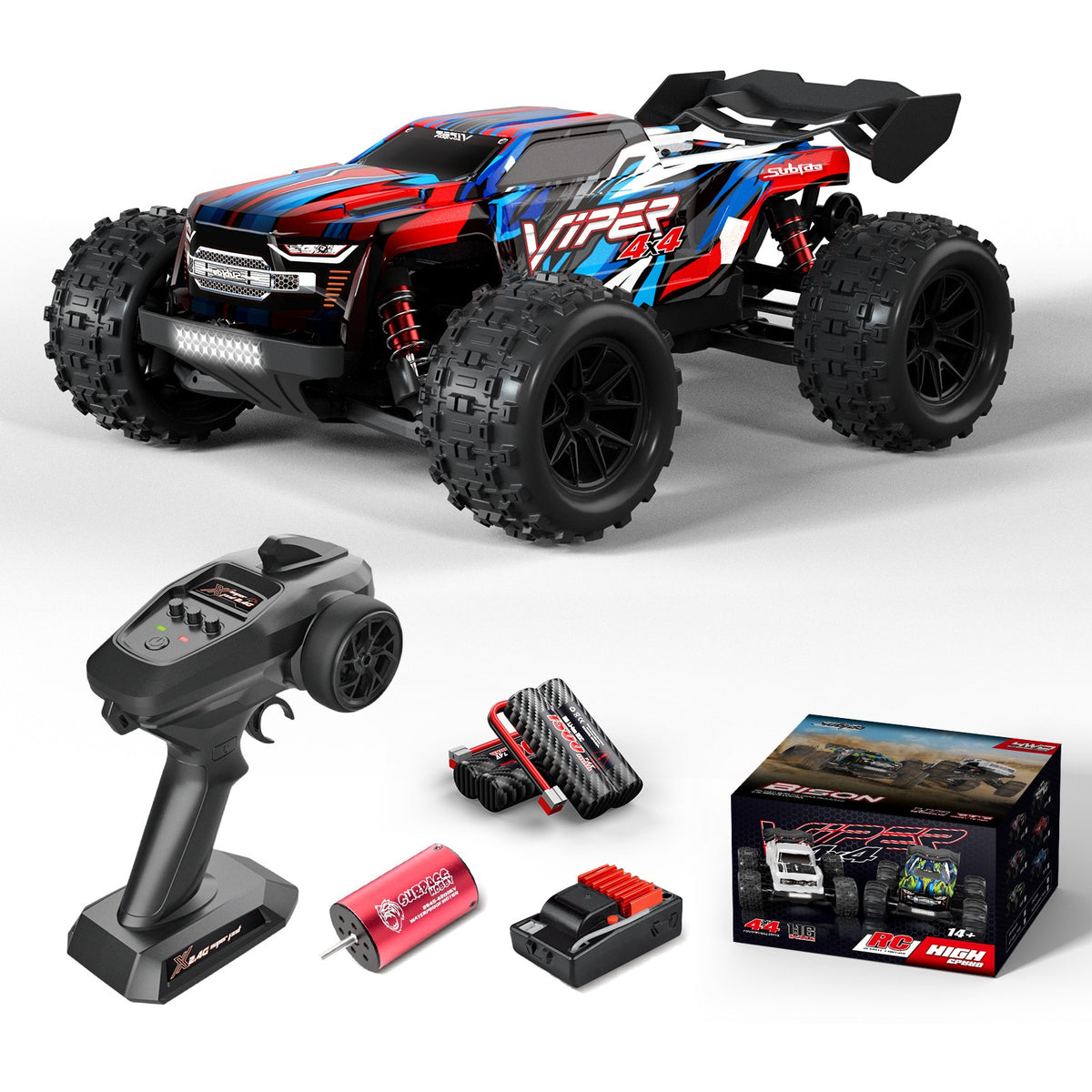 Brushless Rc Remote Control Car Four-wheel Drive High-speed Drift Off-road Racing Toy