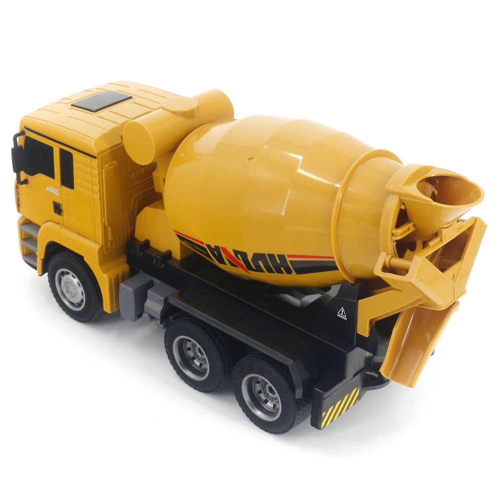Large Remote-Controlled Mixer Engineering Vehicle Model Electric Toy For Kids