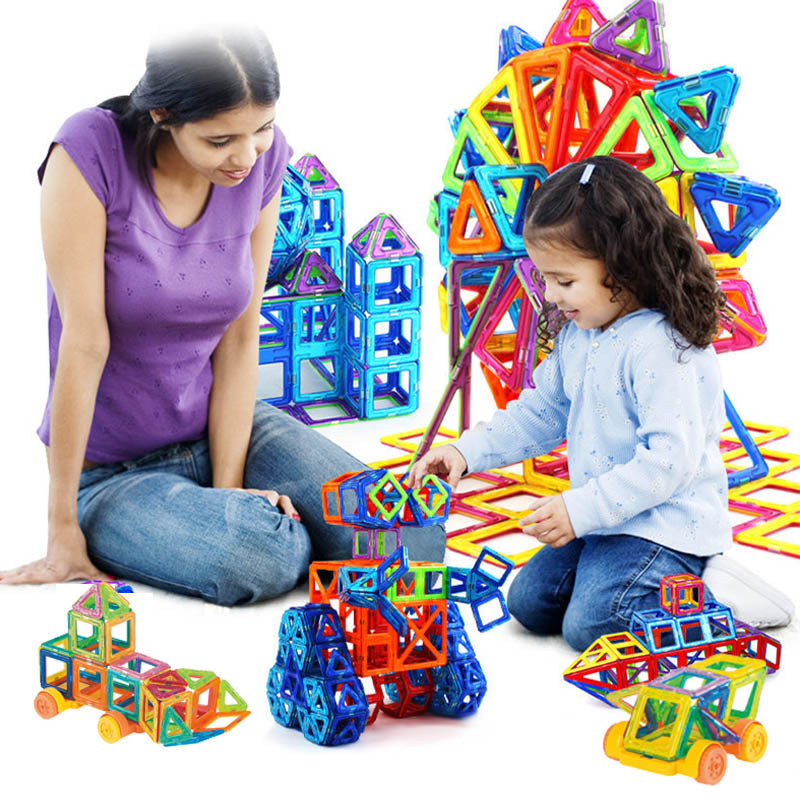 Sam's Toy World Building Blocks DIY Magnets Toys For Kids Designer Construction Set Gifts For Children Toys