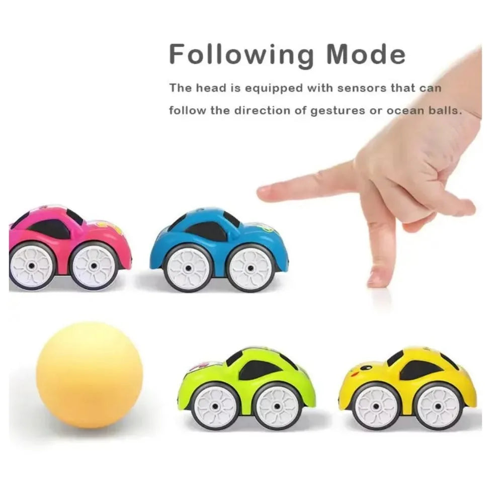 Colorful Follow me remote control sensor car gift for children in Ahmedabad with gesture recognition feature