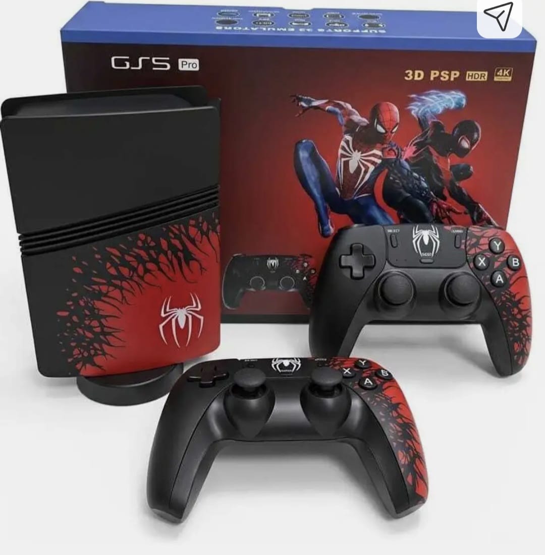 Gamestick Game Stick GS 5 Pro with Spider-Man design for TV Video Game PS5 - Sam's Toy World