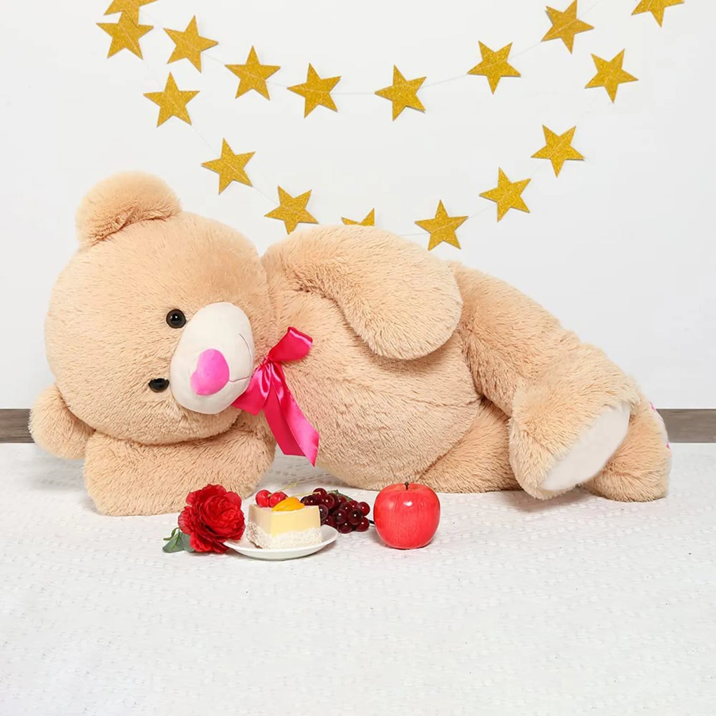 Sam 80 cm Teddy Bear Plush Soft Toy For Girls Gift and BirthdayGift