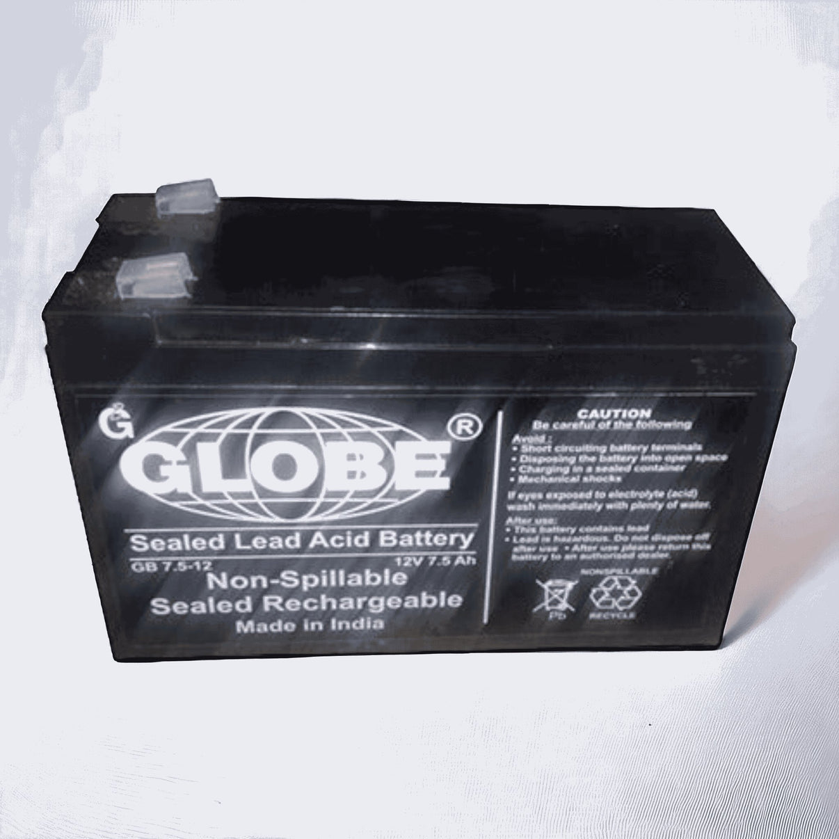 Buy 12V rechargeable battery for kids ride-on cars Ahmedabad Gujarat black sealed lead acid battery