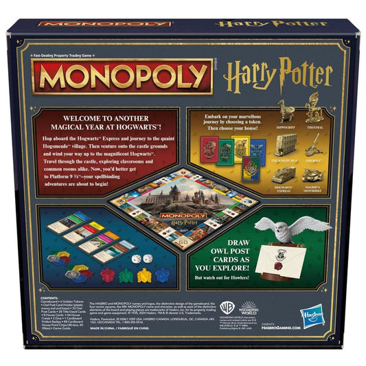 Harry Potter Monopoly Game at Sam's Toy Ahmedabad, colorful game board, side view, for magical family fun