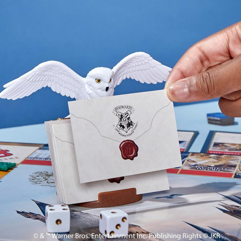 Harry Potter Monopoly Game at Sam's Toy Ahmedabad with owl delivering Hogwarts letter, colorful game pieces