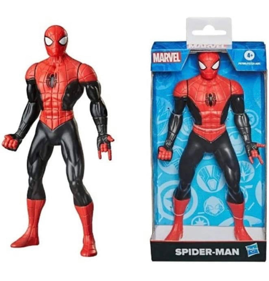 Spider-Man: Brand New Day toy figure in red and black with articulated limbs for action play
