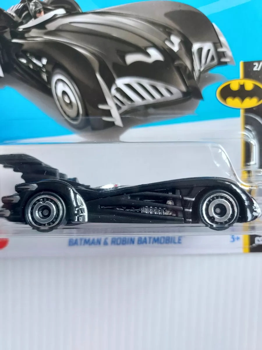 Hot Wheels Batmobile Ahmedabad toy car featuring sleek black design with Batman details