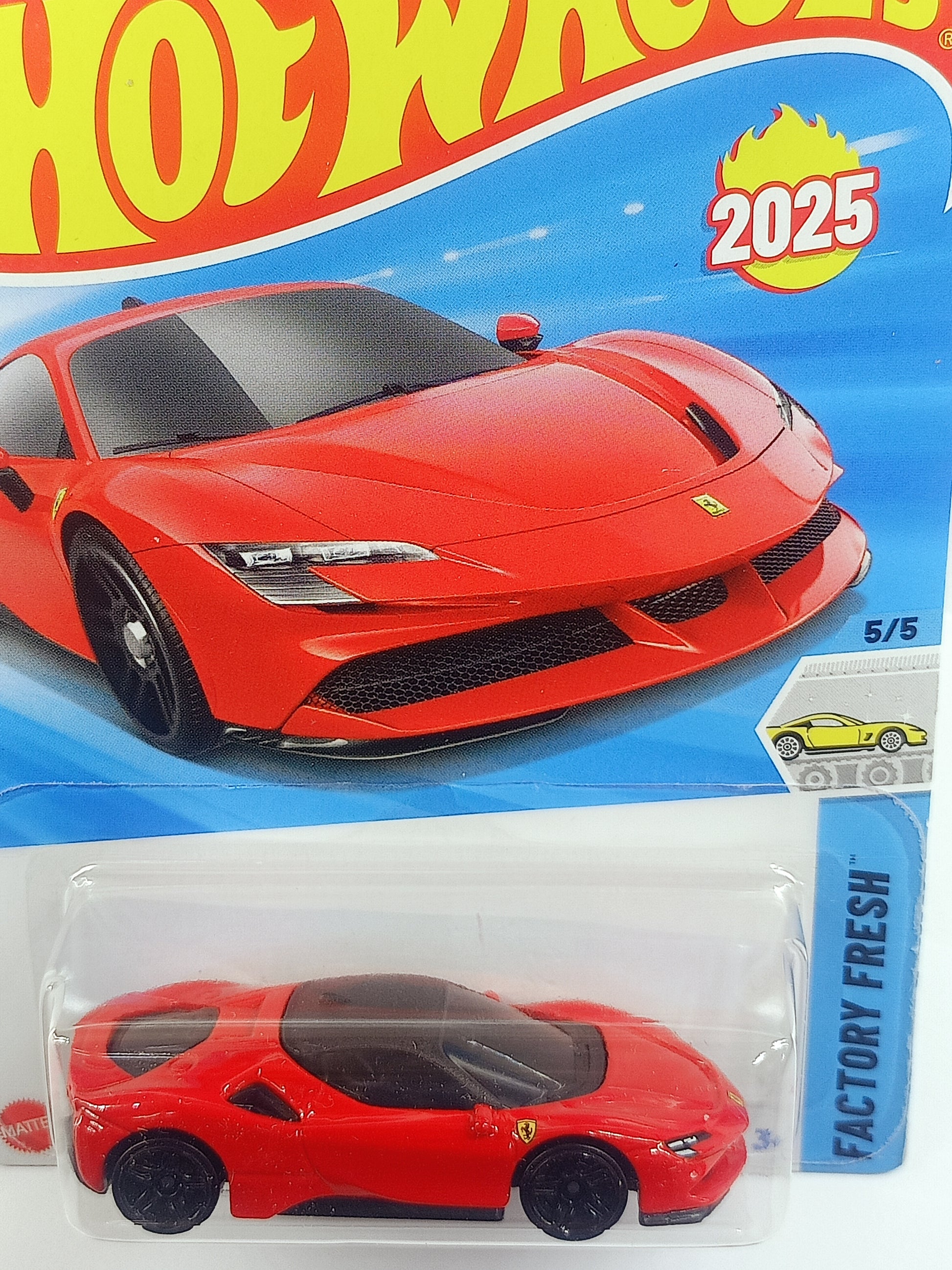 Hot Wheels FERRARI SF90 STRADALE CAR FACTORY FRESH 5/5 New J 2025 Sam's Toy world Ahmedabad Gujarat