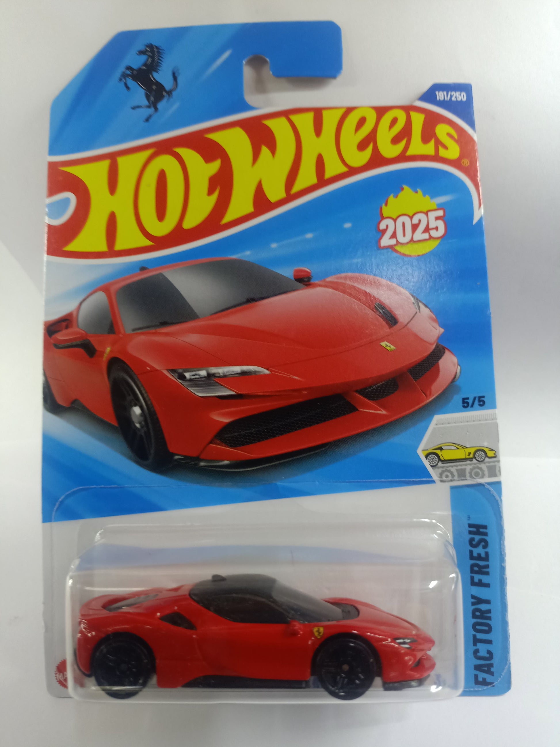 Hot Wheels FERRARI SF90 STRADALE CAR FACTORY FRESH 5/5 New J 2025 Sam's Toy world Ahmedabad Gujarat