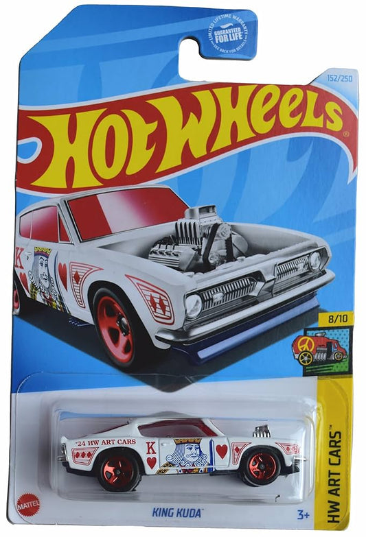 Hot Wheels King Kuda HW Art Cars diecast in blister with red wheels limited edition Hot Wheels Ahmedabad Online India