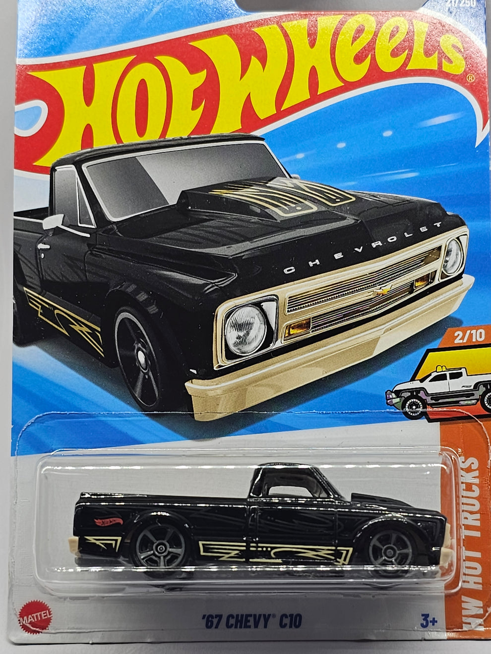 Hot Wheels 67 CHEVY C10 CAR | HW HOT TRUCK 2/10 | G 2025 | Sams Toy ...