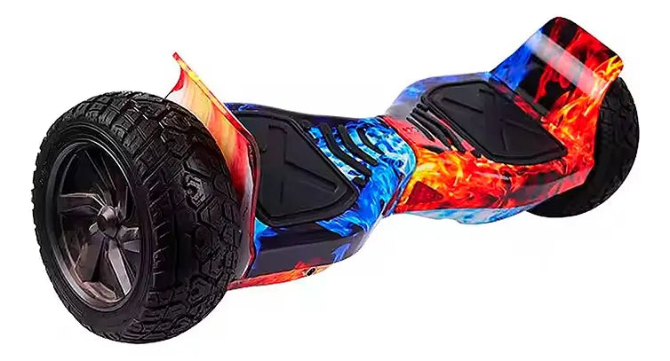 Colorful hoverboard off-road in Ahmedabad Gujarat with large tires for outdoor adventures