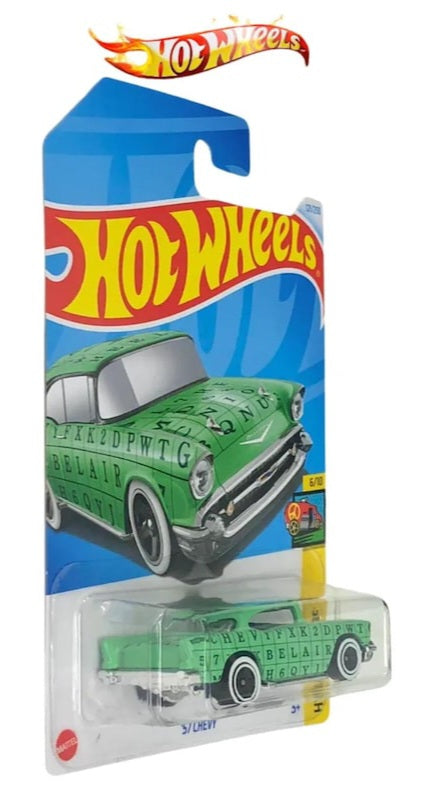 57 Chevy
2024 Hot Wheels Mainline HW Art Cars | sams toy world | Collection series