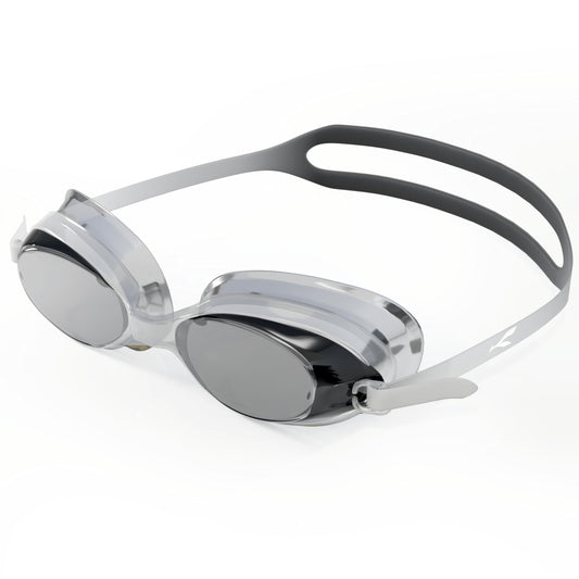 Anti-fog swimming goggles for adults and kids with adjustable straps and sleek design