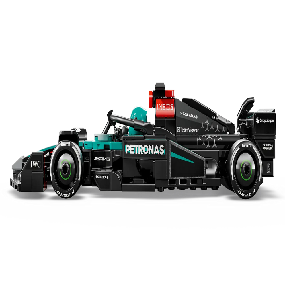 Black teal Petronas livery LEGO model LEGO Mercedes-AMG F1 race car set Ahmedabad Gujarat Online India .