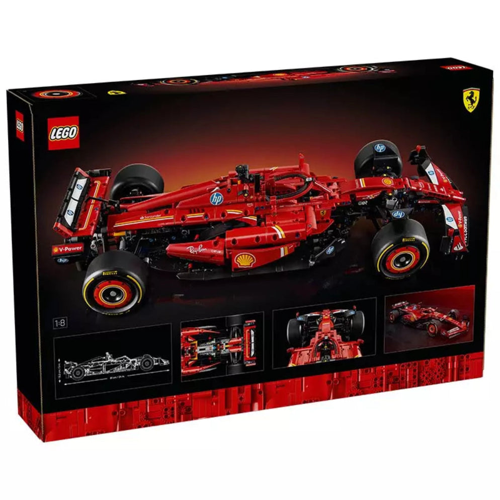 LEGO Technic Ferrari SF-24 F1 car in Gujarat online India red detailed replica model kit box from LEGO