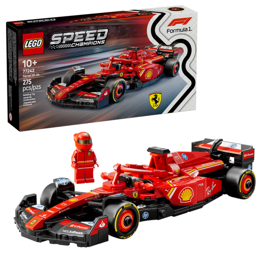 LEGO Ferrari F1 Speed Champions build with minifigure red pcs Speed Champions collectible LEGO car Ahmedabad Gujarat online India .