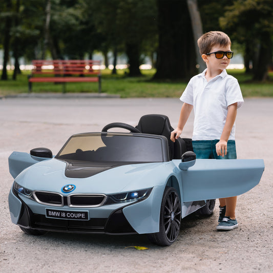 Licensed BMW I8 Coupe 6V Electric Car, Blue Ride-On for Kids 37-96 months, from Sam's Toy World