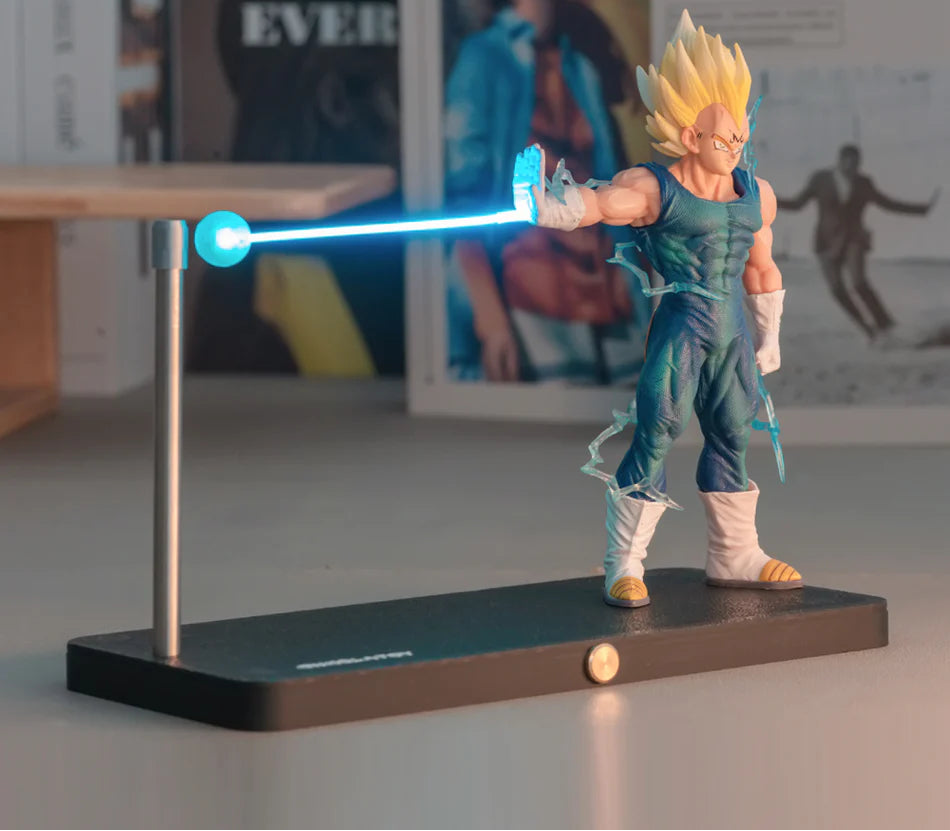 Magnetic night light anime collectible Dragon Ball Z Vegeta Magnetic Night Light Set Action Figure in dynamic pose