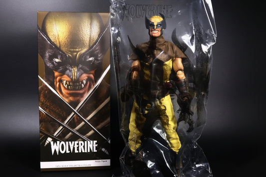 Marvel X-Men Wolverine 12 inch action figure at Sam's Toy World Ahmedabad in packaging with detailed features