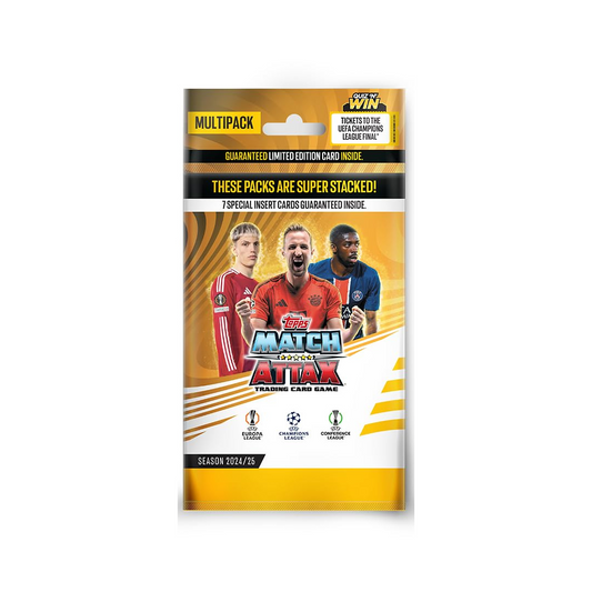 Topps Match Attax Season 2024-25 Multipack
Rs. 99 | SAMS WORLD |AHMEDABAD GUJARAT