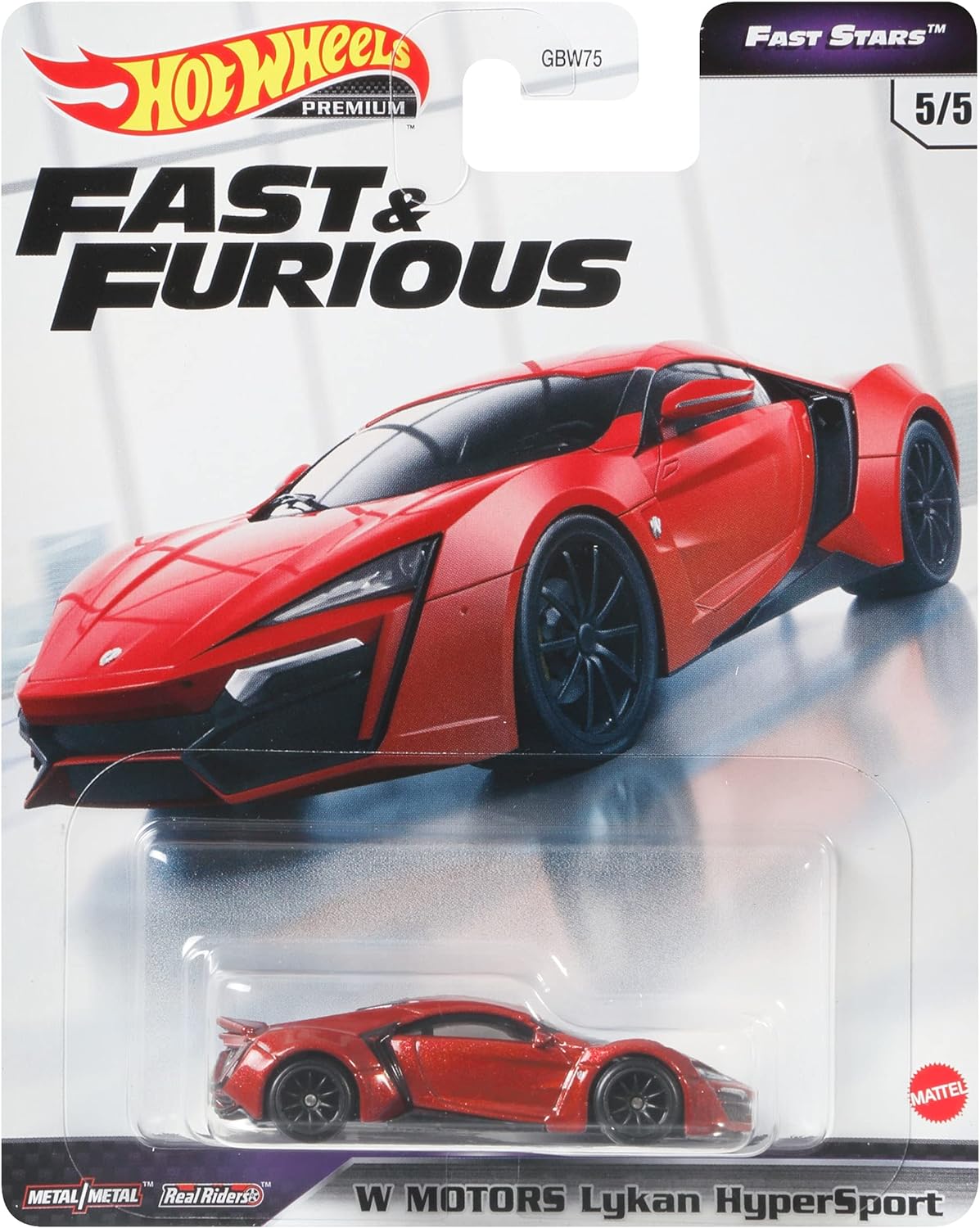 Hot Wheels single car collection in Ahmedabad Gujarat online India . Red Lykan HyperSport toy car in Fast Furious packaging