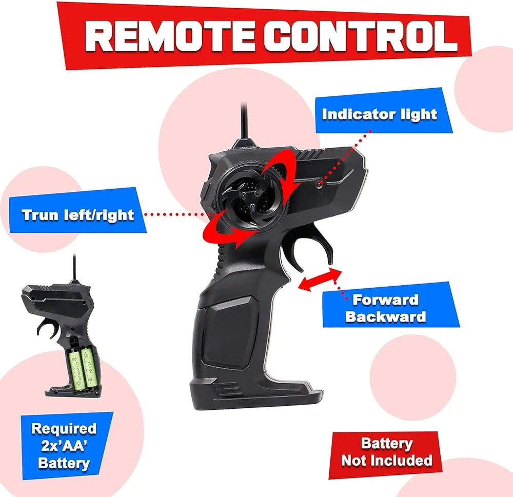 Remote control for monster truck Rock Crawler Car with steering and action for ages 6 and up from Sam's Toy World