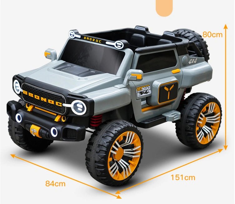 Sams Toy Ultra Jumbo Kids 12V Jeep 5 Motor 3 Seater Remote Control Ride On Big Size 4*4 Jeep Gujarat