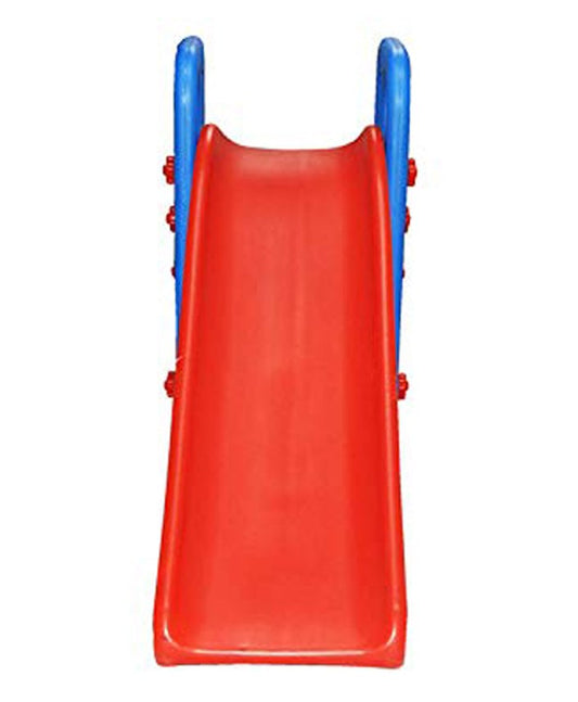 Playgro Super Senior Slide for children Ahmedabad Gujarat online India red plastic slide with blue rails for kids playground