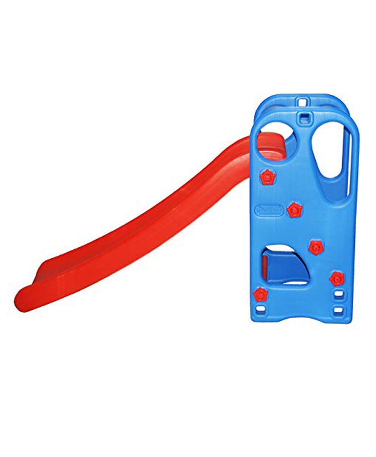 Playgro Super Senior Slide for children Ahmedabad Gujarat online India . Blue plastic ladder with red toddler slide for home