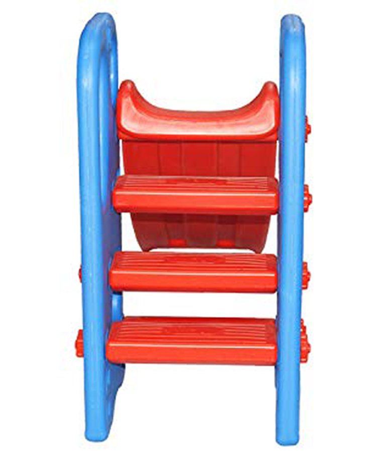 Playgro Super Senior Slide for children Ahmedabad Gujarat online India . Compact red slide ladder with blue rails for toddlers