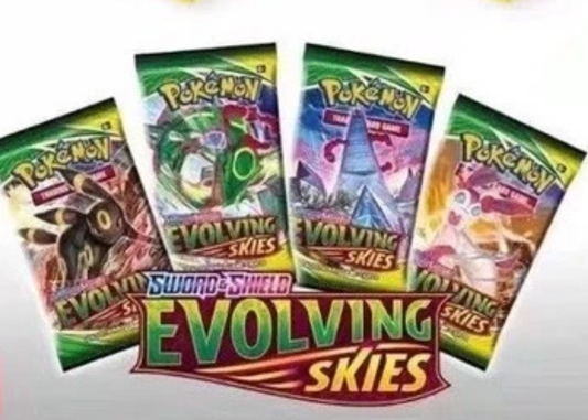 Pokemon TCG Sword & Shield 36 pack booster box online Sam's World featuring Evolving Skies booster packs