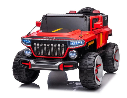 Red ride on toy jeep with 100 kg weight capacity kids car jumbo size jeep in Ahmedabad Gujarat