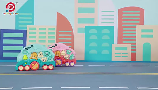 Music Train ToyMade  
for baby Tarin engine sound with flashing light Animal sing with the melodies happily | sams toy world