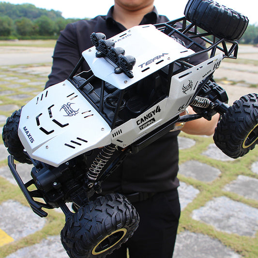 Sam's Toy World RC car with remote big jumbo size Rock Crawler RC Model Car in action for kids ages 8 and up