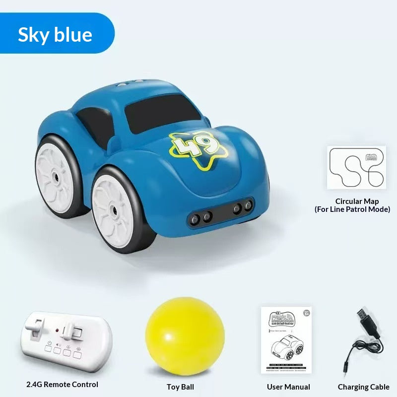 Sky blue rc toy story car follow me remote control sensor car for ages 3 and up from Sam's Toy World