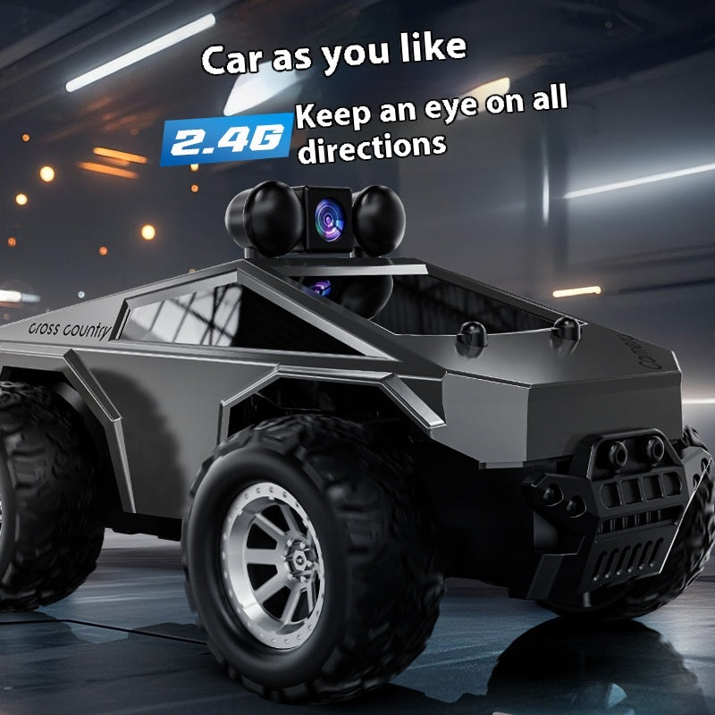 Sam's Toy World remote control car with remote in black for kids ages 6 and up, features 2.4G technology