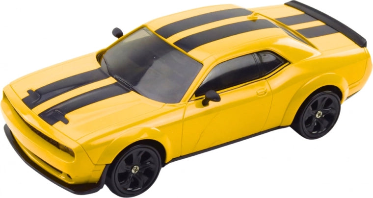 Yellow remote control drift car with remote for kids aged 8 and up at Sam's Toy World