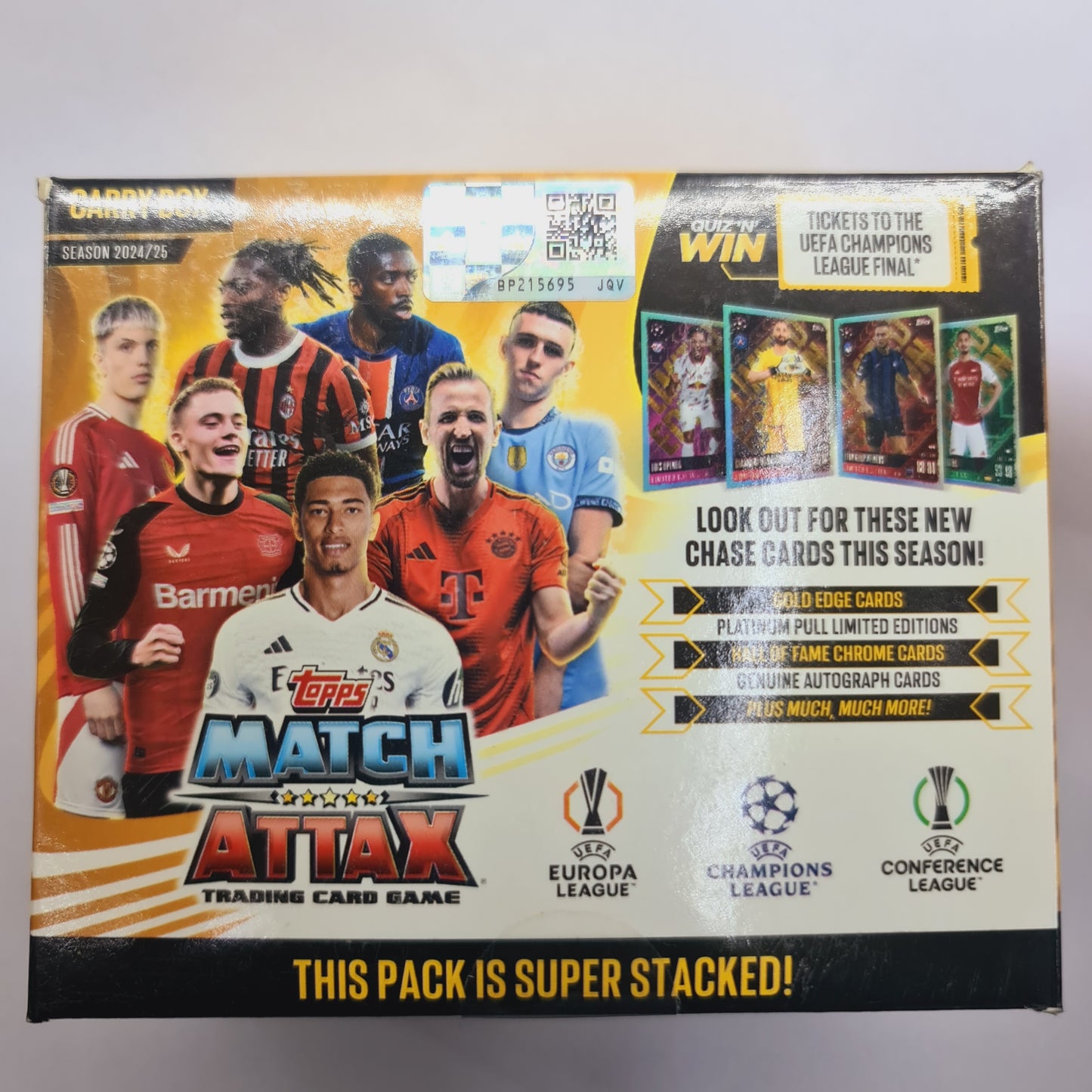 Topps Match Attax 24/25 Football Card Carry Box pack MRP ₹:899 | SAMS TOY WORLD | AHMEDABAD