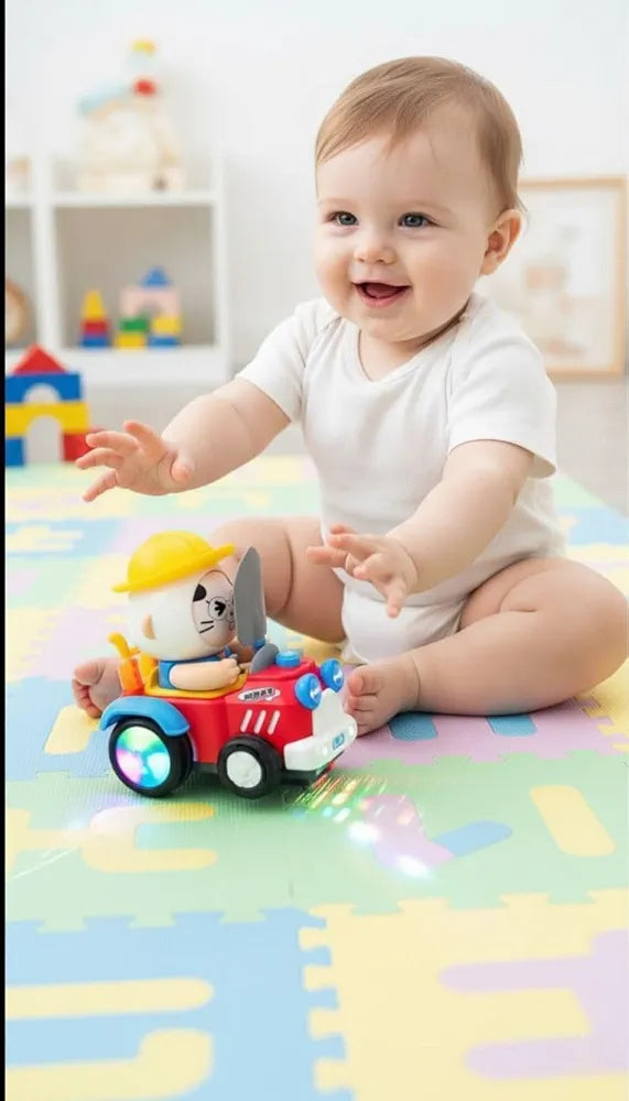 Buy Farm Tractor Toy Set with Light-Up Wheels, Battery Operated, 2-Pack, Red and Green | sams toy world Sam's Toy World  Sams toy world shop in Ahmedabad Gujarat 