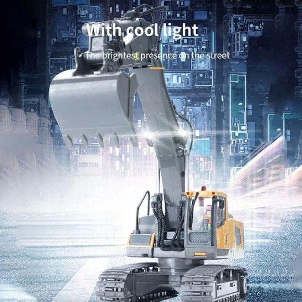 Buy Remote Control Excavator Toy – RC Construction Vehicle with 680° Rotation, Tower Hauler Digger Model for Kids | sams toy world Sam's Toy World  Sams toy world shop in Ahmedabad Gujarat 