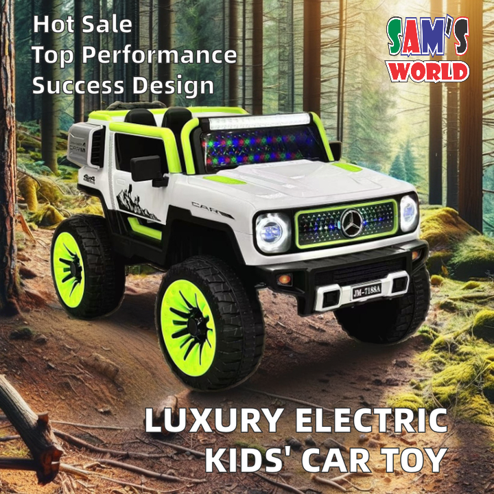 Jumbo-Size | Ride-On 4x4 Battery Operated Jeep For Kids | JM 7188 A | Make in India | Sams Toy Ahmedabad